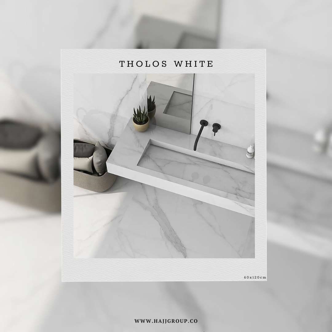 Tholos White 60x120cm